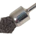 Pointed End Brush with Shank 23/68 x 25mm -  0.30 Steel Wire LES453162
