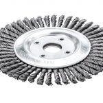 Pipeline Brush 40 Knots 125 x 22.2mm Bore Steel Wire LES47320140