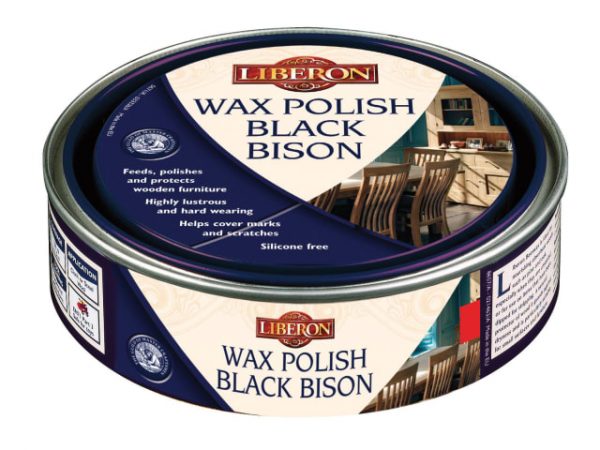 Wax Polish Black Bison Dark Oak 500ml LIBBBPWDO500