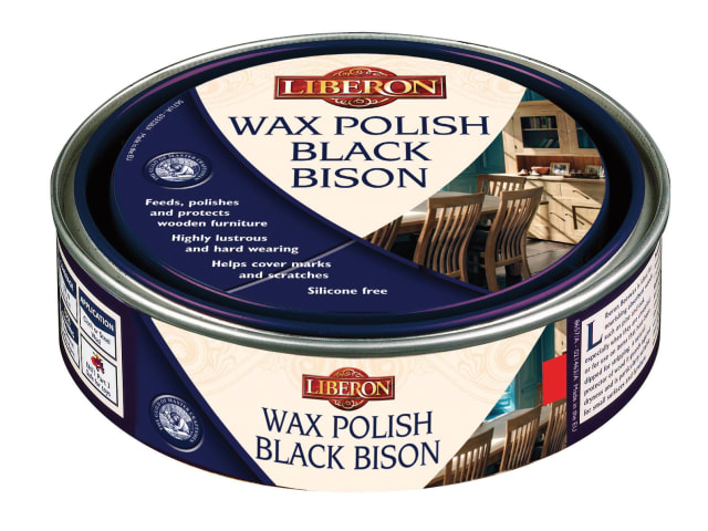 Wax Polish Black Bison Medium Oak 500ml LIBBBPWMO500