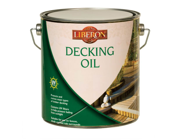 Decking Oil Teak 2.5 litre LIBDOTE25L