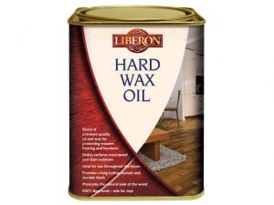 Hard Wax Oil Clear Matt 1 litre LIBHWOCM1L