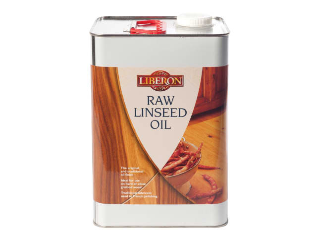 Raw Linseed Oil 5 litre LIBRLO5L
