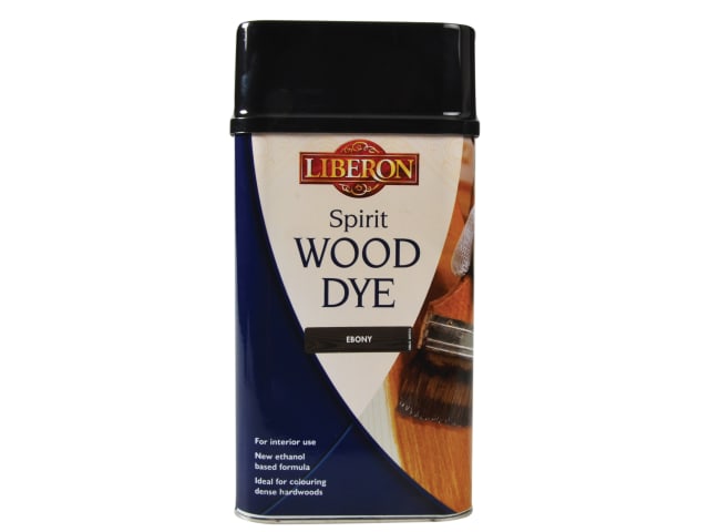 Spirit Wood Dye Ebony 1 litre LIBSDE1L