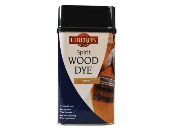 Spirit Wood Dye Walnut 1 litre LIBSDW1L