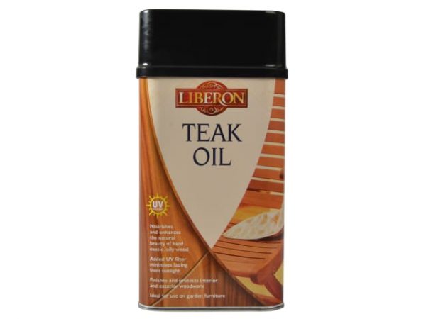 Teak Oil with UV Filters 1 litre LIBTOUV1L