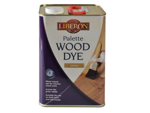 Palette Wood Dye Light Oak 5 litre LIBWDPLO5L