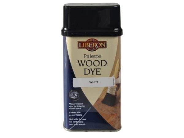 Palette Wood Dye White 250ml LIBWDPWH250