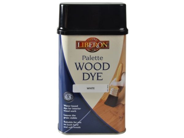 Palette Wood Dye White 500ml LIBWDPWH500
