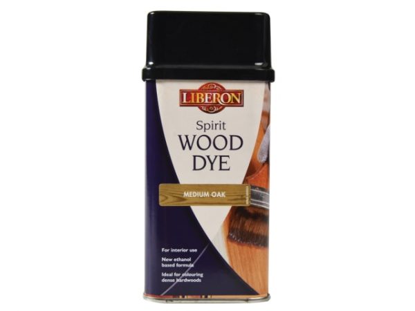 Spirit Wood Dye Medium Oak 250ml LIBWDSMO250