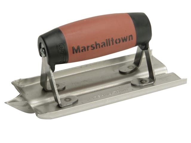 M180D Stainless Steel Groover Trowel DuraSoft® Handle 6 x 3in M/T180D