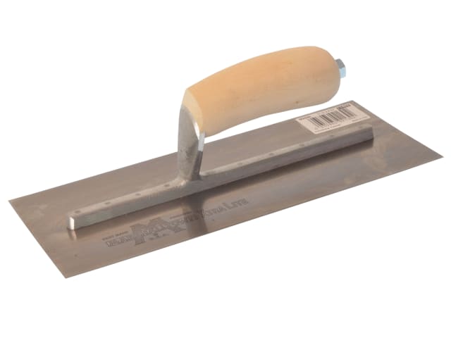 MXS4 Plasterer's Finishing Trowel Wooden Handle 11.1/2 x 4.3/4in M/TMXS4