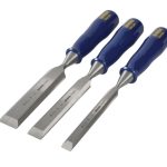 M444 Bevel Edge Chisel Blue Chip Handle Set -  3 Piece MAR444S3