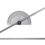 Protractor Type Depth Gauge Metric/Imperial 0-6in MAW44