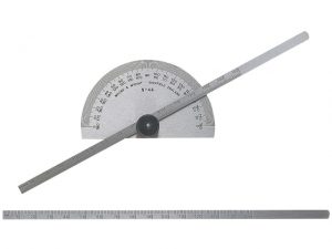 Protractor Type Depth Gauge Metric/Imperial 0-6in MAW44