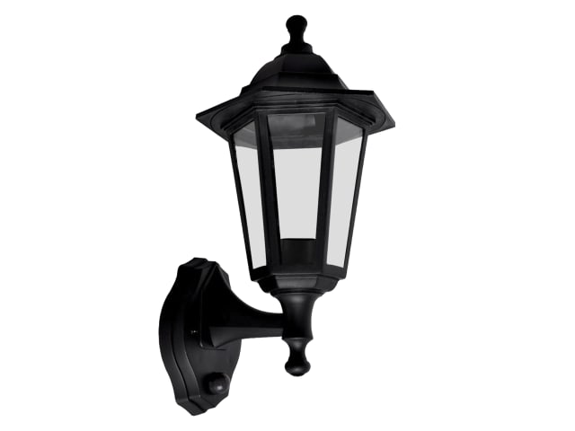 Six Panel Lantern with PIR 60W MDNLP60BPIR