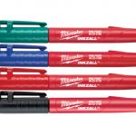INKZALL Fine Tip Marker Assorted Colours (Pack 4) MHT48223106