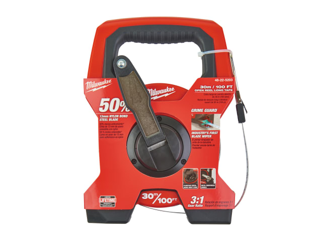 Long Open Tape 30m/100ft (Width 13mm) MHT48225203 - Image 3