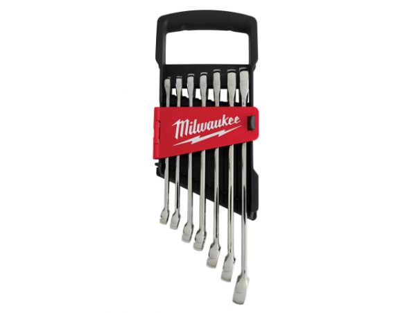 MAX BITE Ratcheting Metric Combination Spanner Set -  7 Piece MHT932464993