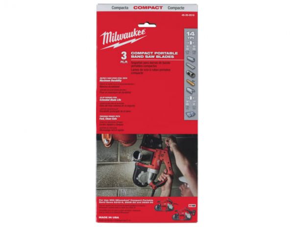 Compact Bandsaw Blades 14tpi 900mm Length Pack of 3 MIL48390519 - Image 2