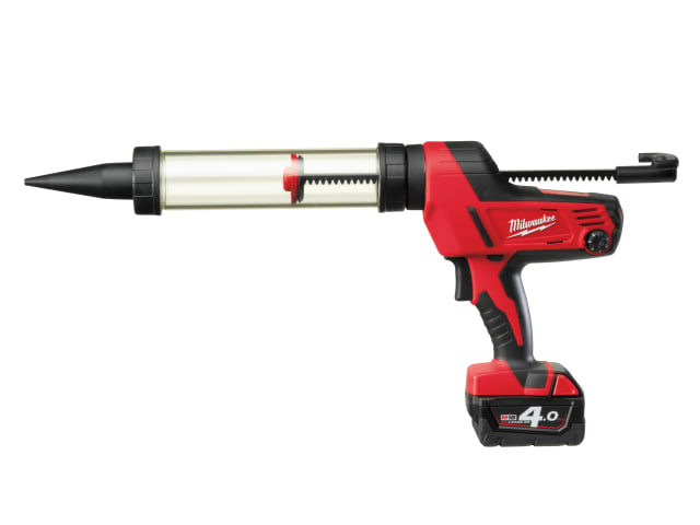 C18 PCG/400T Transparent Tube Caulking Gun 400ml 18V 1 x 2.0Ah Li-ion MILC18CG4002 - Image 2