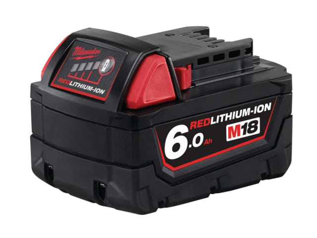 M18 B6 REDLITHIUM-ION Slide Battery Pack 18V 6.0Ah Li-ion MILM18B6