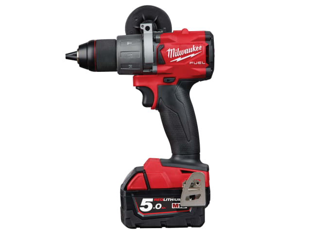 M18 FPD2-502X FUEL Combi Drill 18V 2 x 5.0Ah Li-ion MILM18FPD25X - Image 3