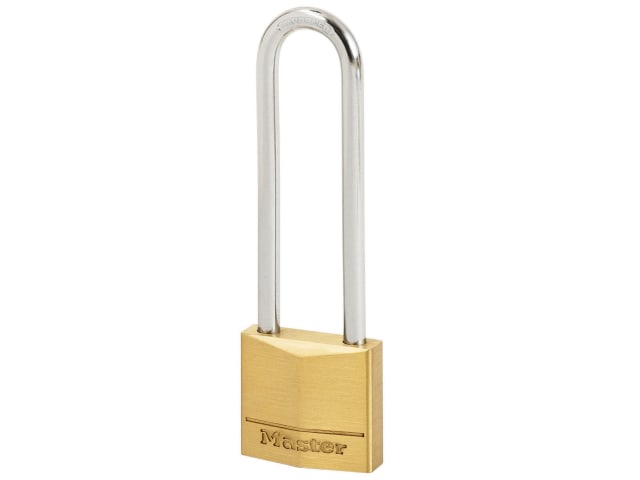 Solid Brass 30mm Padlock 4-Pin - 64mm Shackle MLK130LJ