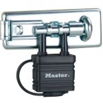 Bolt Hasp with Integrated Lock 110mm MLK471