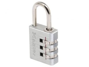 Aluminium 30mm 3-Digit Combination Padlock MLK7630