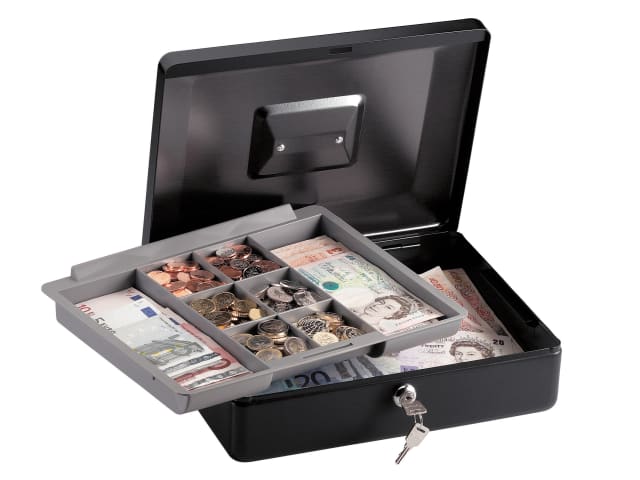 Medium Cash Box with Keyed Lock MLKCB12ML