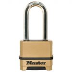 Excell 4-Digit Combination 50mm Padlock - 51mm Shackle MLKM175LH