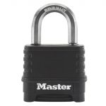 Excell 4-Digit Black Finish Combination 50mm Padlock MLKM178