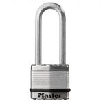 Excell Laminated Steel 45mm Padlock - 64mm Shackle MLKM1LJ