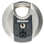 Excell Stainless Steel Discus 70mm Padlock MLKM40
