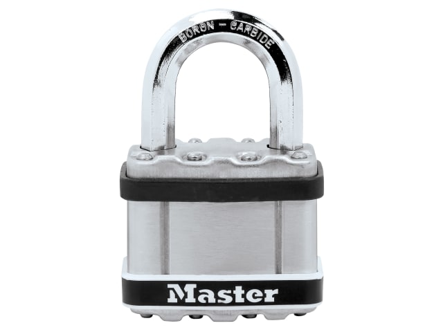 Excell Laminated Stainless Steel 51mm Padlock MLKM5ESTSCC