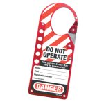 Snap-on Hasp Lockout Labelled MLKS427