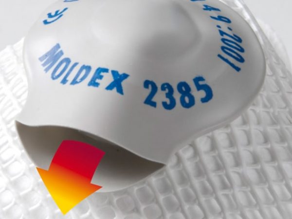 Classic Series FFP2 NR D Valved Mask (Pack 20) MOL2405 - Image 3