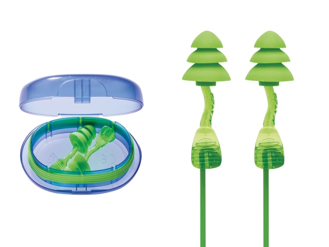 Corded Reusable Twisters® Trio Earplugs SNR 33 dB MOL6451