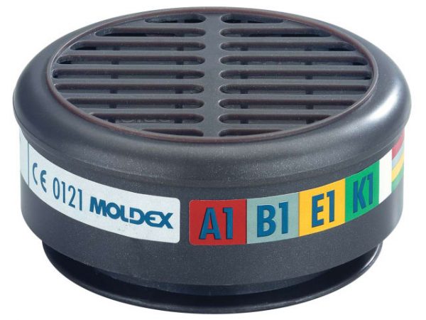 ABEK1 Gas Filter For 8000 Half Mask (Wrap of 2) MOL890001
