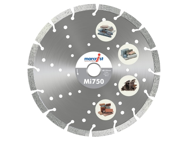 Mi750 Diamond Blade Long Life Universal Cut 115 x 22.2mm MRC750115