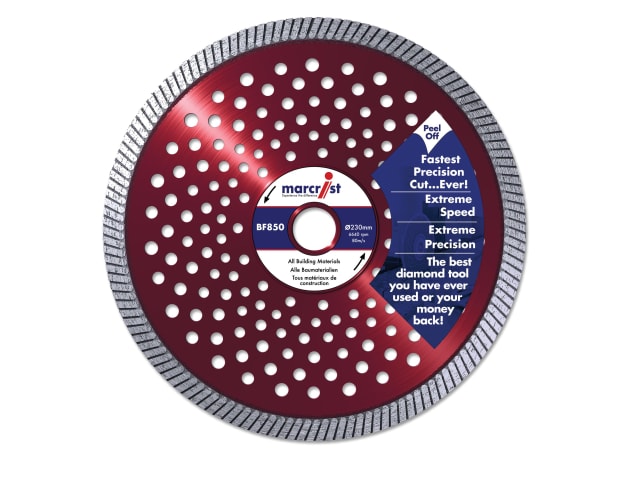 BF850 SilentMAX Ultimate Turbo Diamond Blade 125 x 22.2mm MRC850125