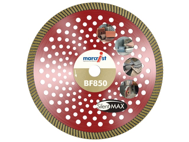 BF850 SilentMAX Ultimate Turbo Diamond Blade 230 x 22.2mm MRC850230