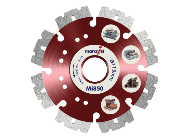 Mi850 Fastest Universal Cut Diamond Blade 230 x 22.2mm MRCMI850230