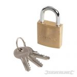 Brass Padlock 30mm MSS02