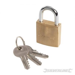 Brass Padlock 30mm MSS02
