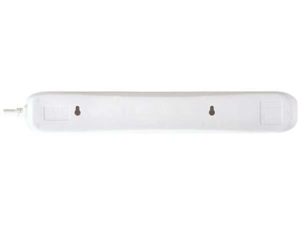 Extension Lead 240V 6-Gang 13A White 2m MSTBSG210 - Image 2