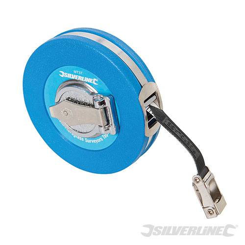 Fibreglass Surveyors Tape 10m / 33ft x 13mm MT37