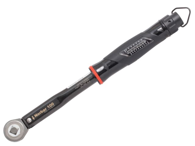 NorTorque® 100 Adjustable Dual Scale Ratchet Torque Wrench 1/2in Drive 20-100Nm NOR130103