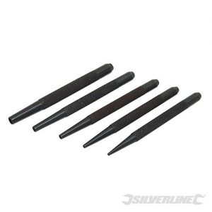 Nail Punch Set 5pce 1.5 - 5mm PC14
